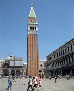 Venetië, Piazza San Marco en Campanile